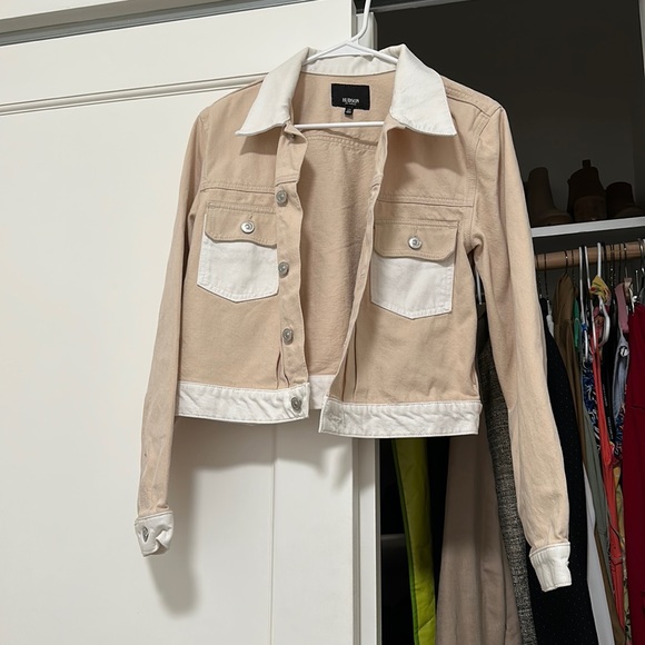 Hudson color block jean jacket - Picture 2 of 3